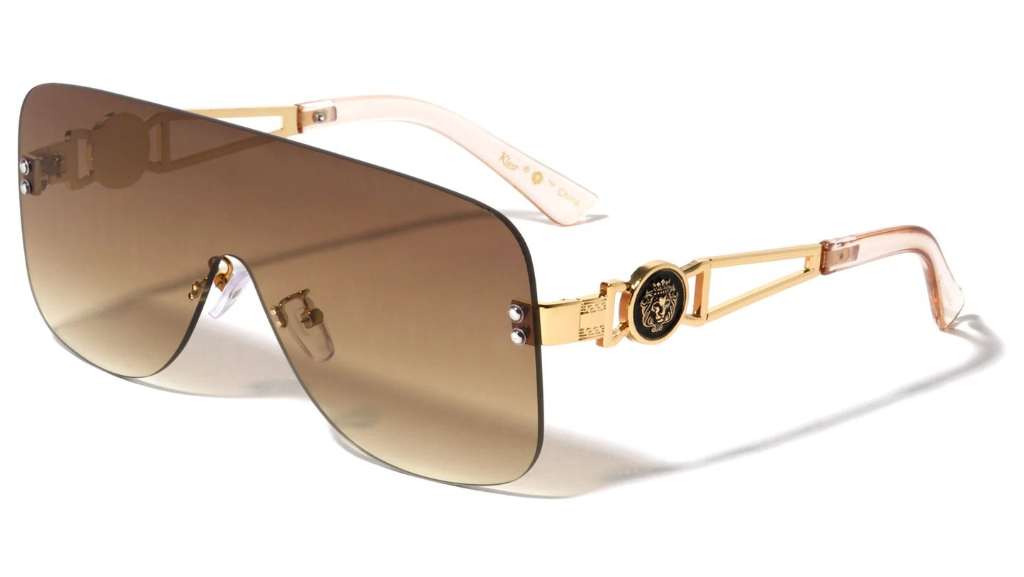 Lion One Piece Shield Sunglasses lh-m7836