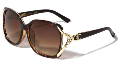 Lion Rhinestone Temple Shades lh-p4017