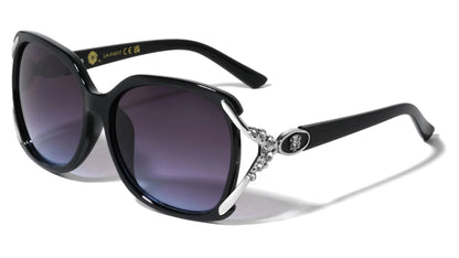 Lion Rhinestone Temple Shades lh-p4017