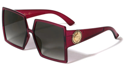 Lion Taper Temple Square Sunglasses lh-p4050