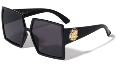 Lion Taper Temple Square Sunglasses lh-p4050