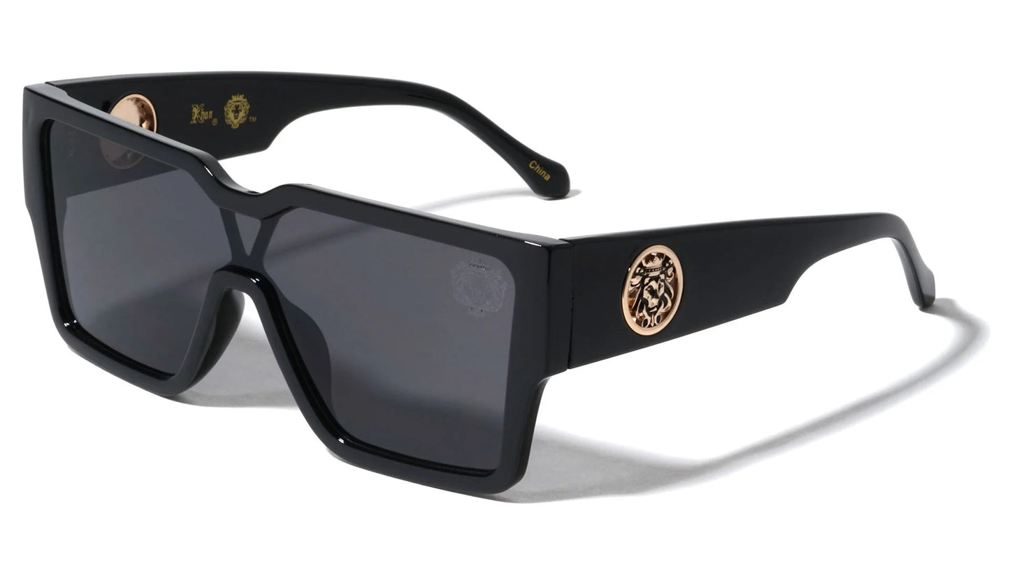 Lion Shield Lens Rectangle Shades lh-p4077