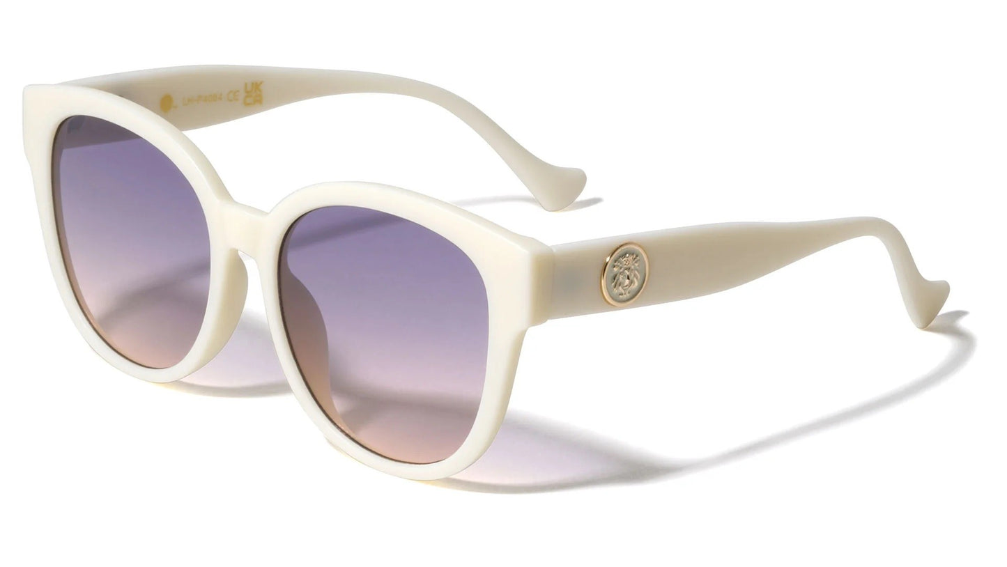 Lion Oversized Cat-Eye Sunglasses lh-p4084