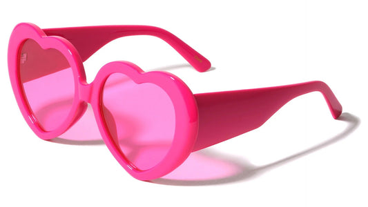 Heart Shaped Thick Rim p6643-heat-red-pink
