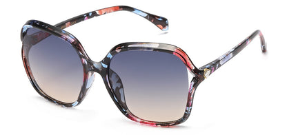 Rhinestone Square Frame Sunglasses rs2066