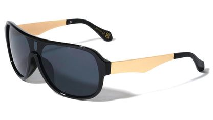 Shield Lens Aviators Sunglasses bp0119