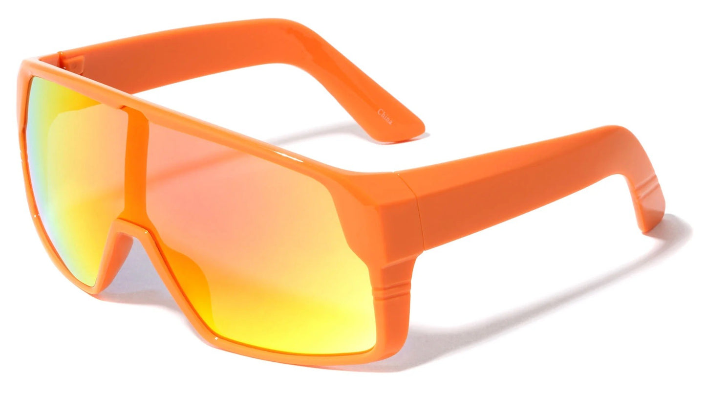 Oversized Shield Sports Sunglasses bp0153