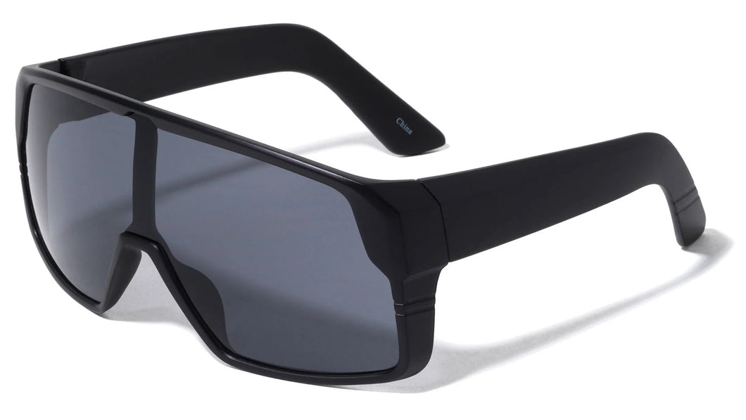 Oversized Shield Sports Sunglasses bp0153