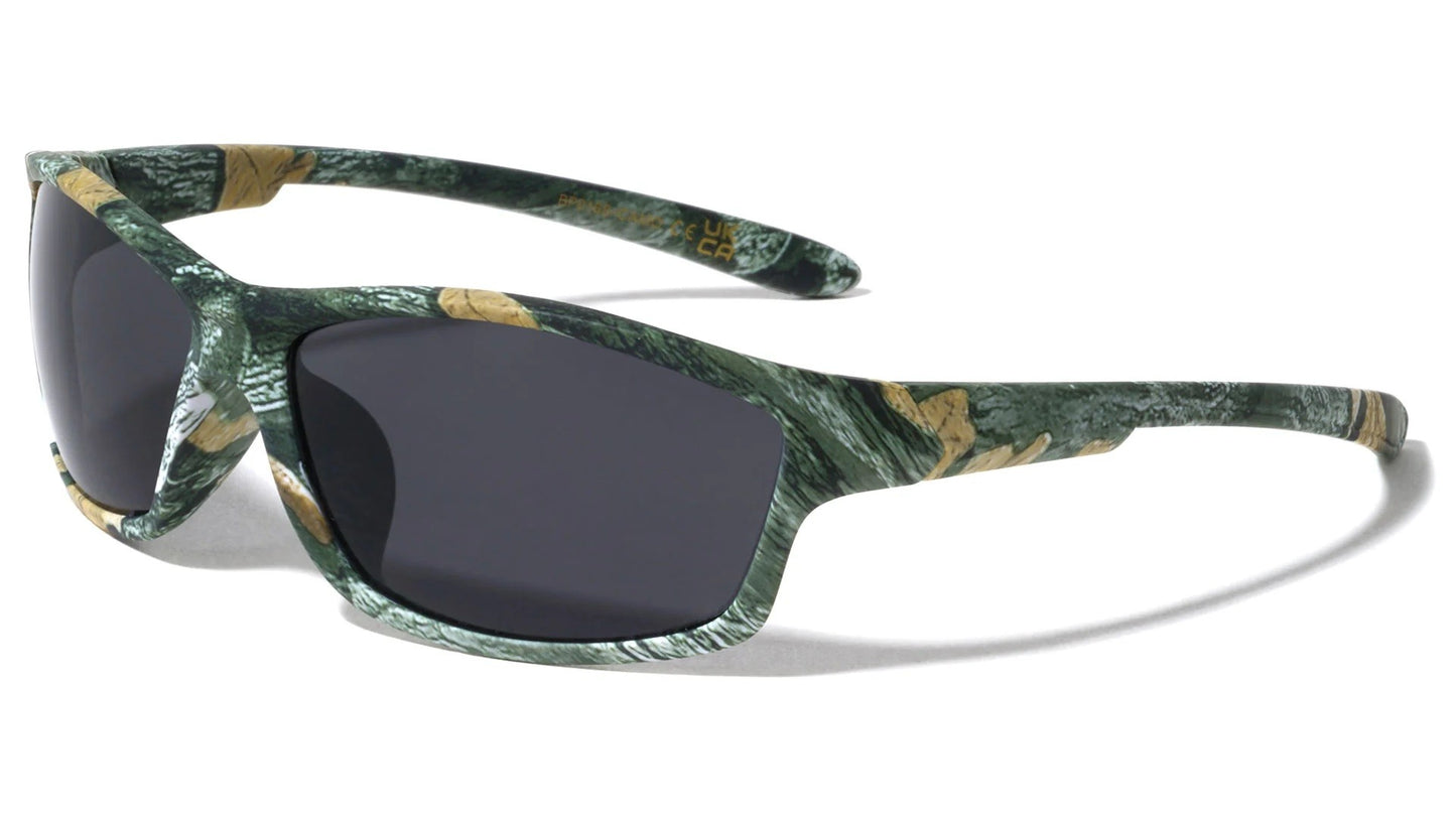 Camouflage Oval Sunglasses bp0168-camo