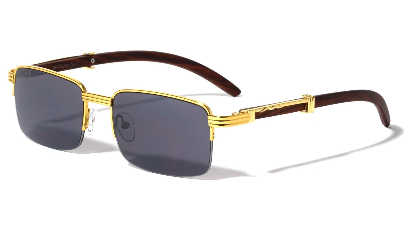 Super Dark Lens Wood Pattern m4005-sd