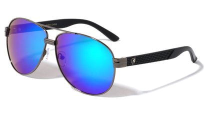 Khan Color Mirror Lens Aviator kn-m3935-cm