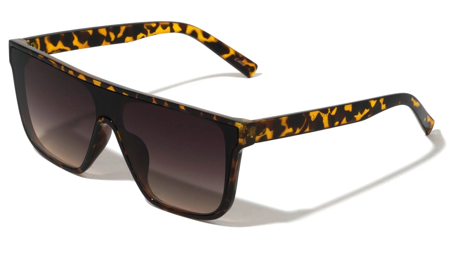 Flat Top Shield Sunglasses p6531