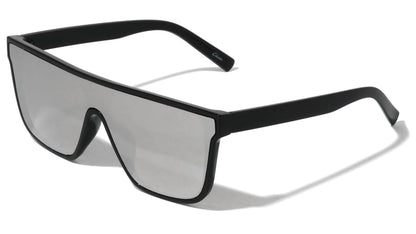 Flat Top Shield Sunglasses p6531