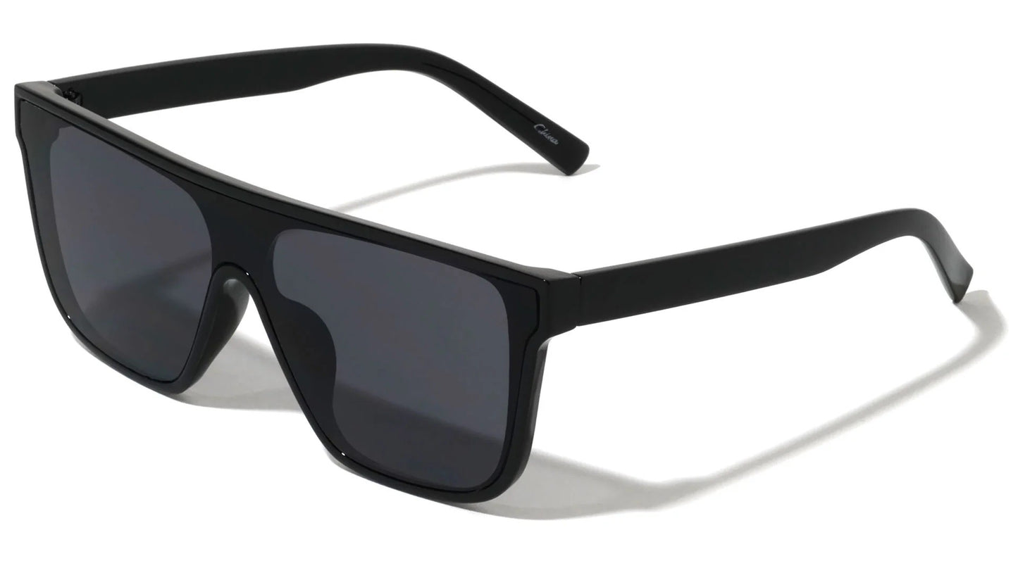 Flat Top Shield Sunglasses p6531
