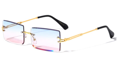 Rimless Diamond Edge Cut Lens m10820-oc