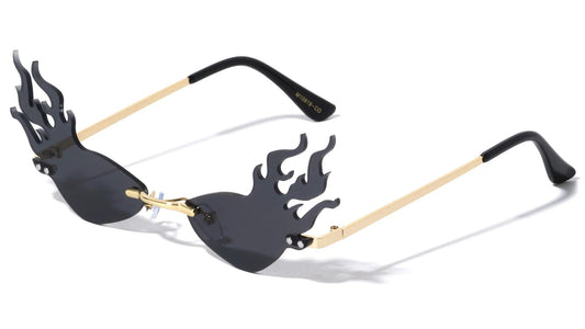 Fire Flame Cat Eye Sunglasses m10819-co