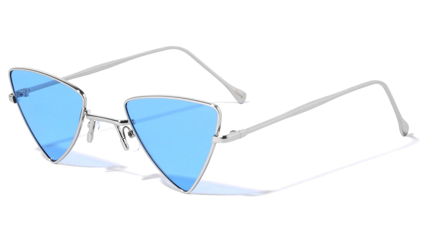 Metallic Triangle Fashion Sunglasses m10717