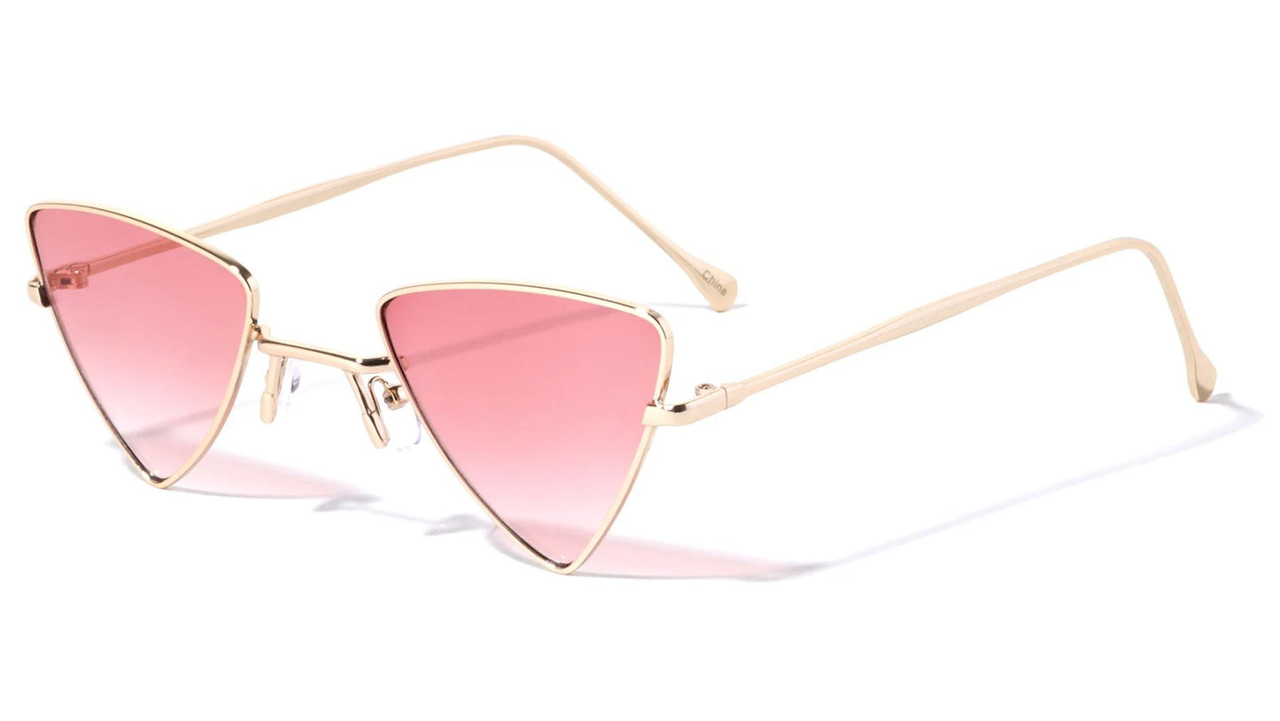 Metallic Triangle Fashion Sunglasses m10717