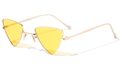 Metallic Triangle Fashion Sunglasses m10717