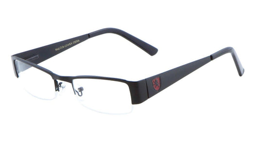 Khan Semi-Rimless Clear Rectangle clr-1214-kn