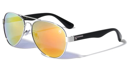 Khan Color Mirrored Aviator 8kn-2010-cm