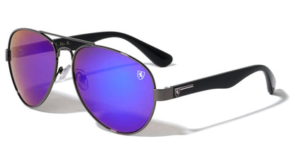 Khan Color Mirrored Aviator 8kn-2010-cm