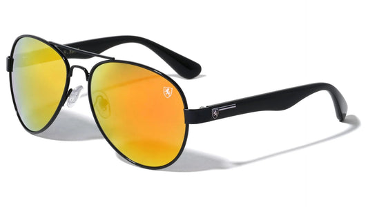 Khan Color Mirrored Aviator 8kn-2010-cm