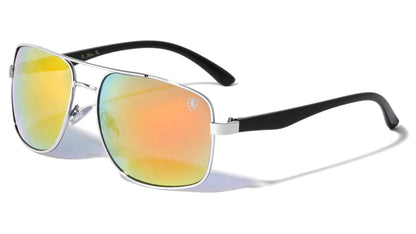 Khan Color Mirror Square Aviators 8kn-2003-cm