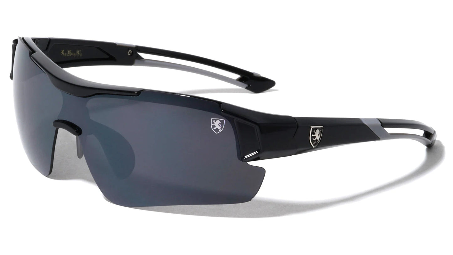 KHAN Semi-Rimless Sports Sunglasses kn-p01014