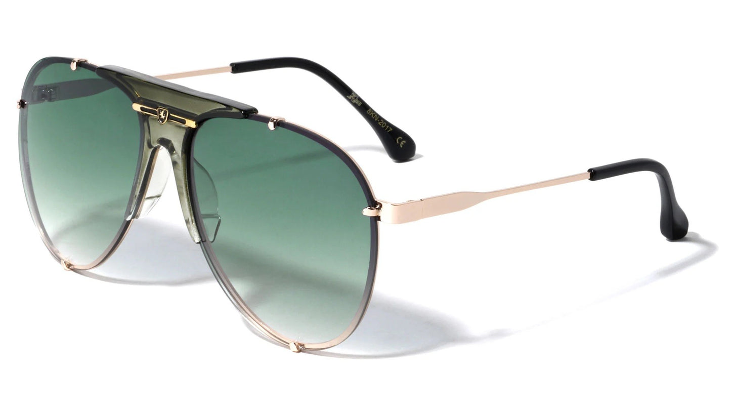 Khan Rimless Rounded Aviator 8kn-2017