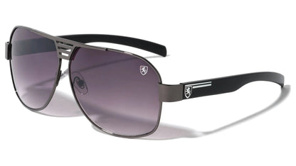 Khan Aviators Cut Out Top Bar kn-2005