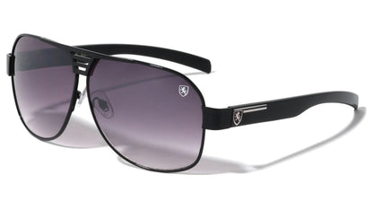 Khan Aviators Cut Out Top Bar kn-2005