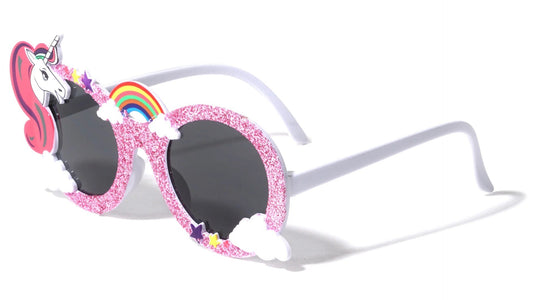 Kids Round Rainbow Unicorn k893