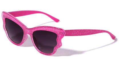 Kids Glitter Butterfly Wings Sunglasses k832