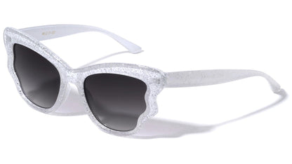 Kids Glitter Butterfly Wings Sunglasses k832