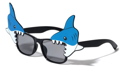 Kids Shark Corners Square Sunglasses k882