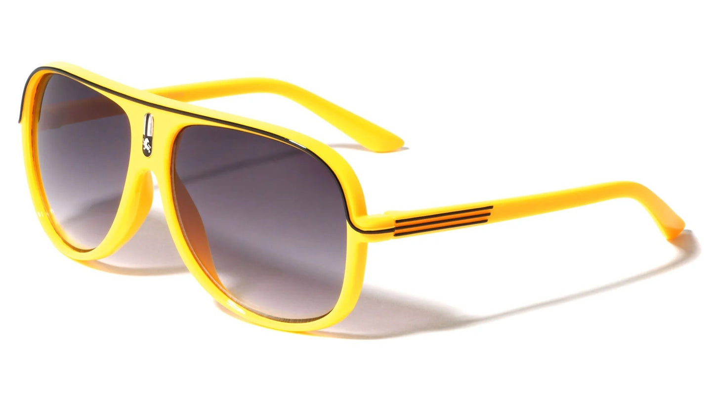 Kids Three Stripe Temple Aviators k796