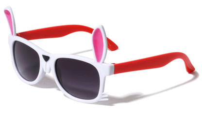 Kids Rabbit Face Shape Sunglasses k817