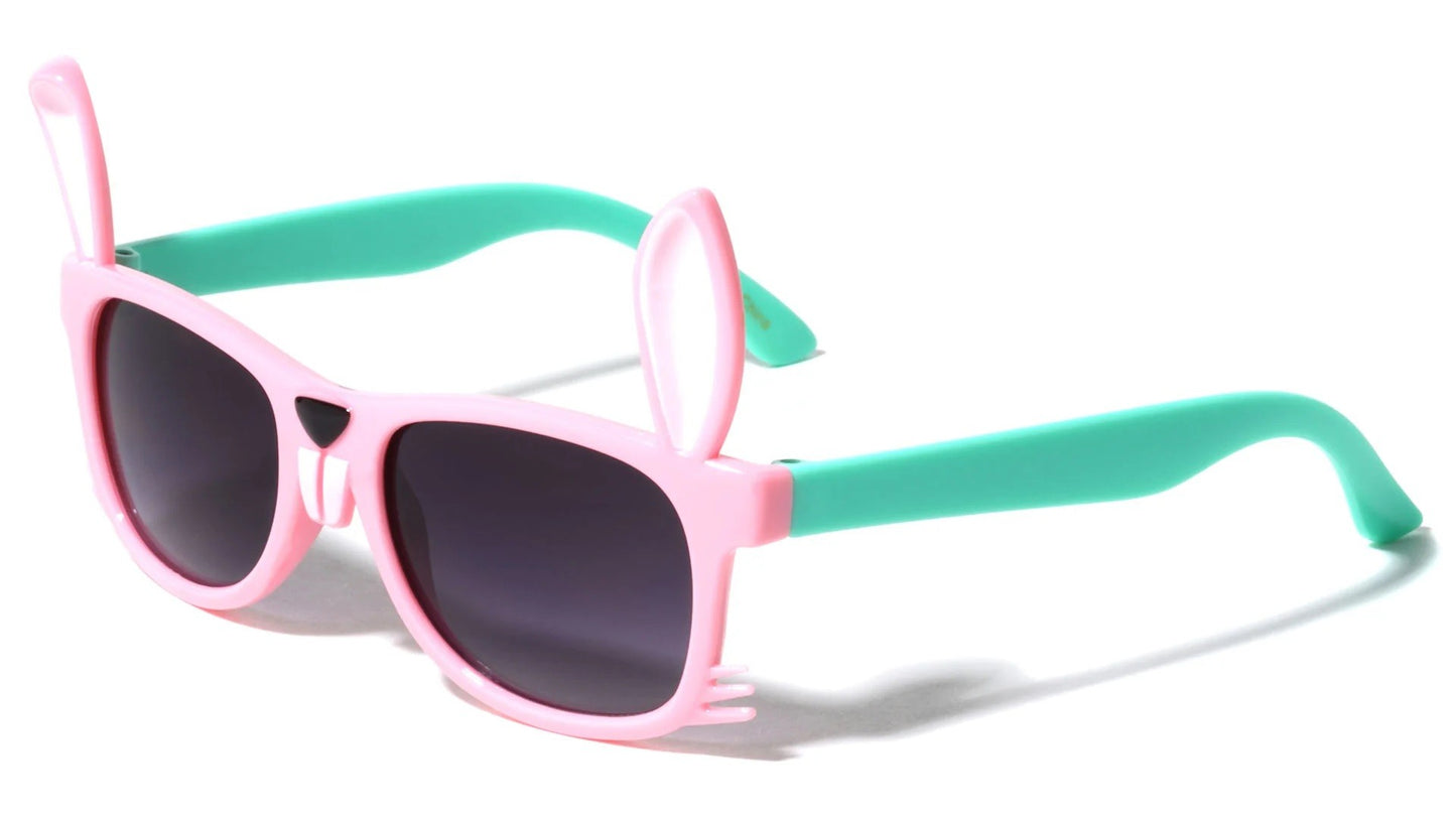 Kids Rabbit Face Shape Sunglasses k817