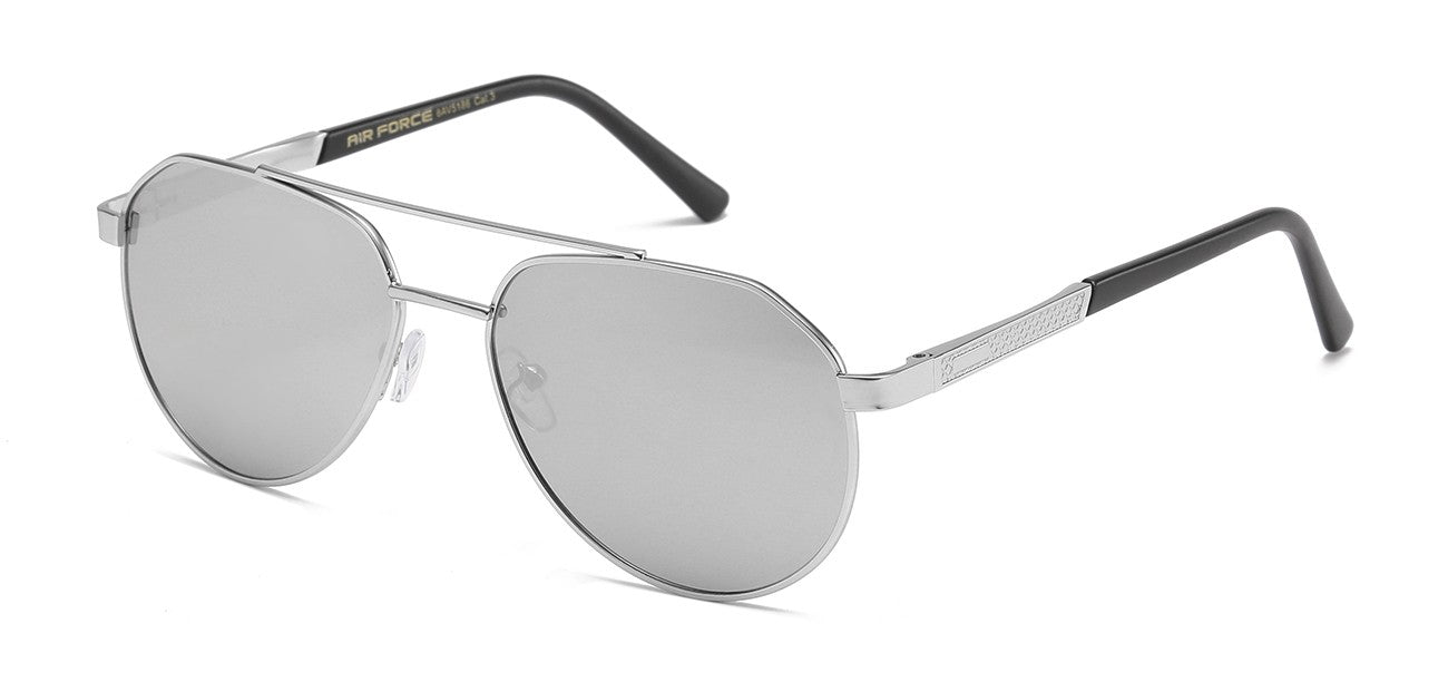 Air Force Metallic Teardrop Aviator av5186