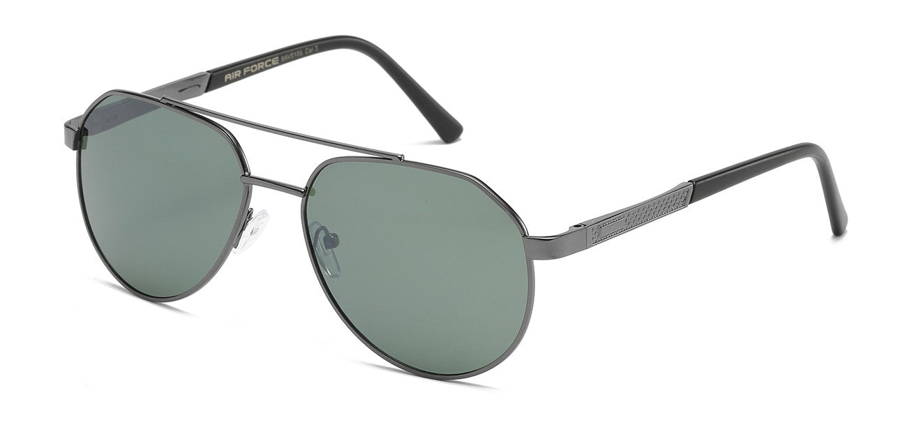 Air Force Metallic Teardrop Aviator av5186