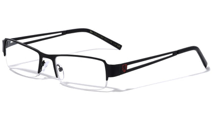 KHAN Semi-Rimless Reading Glasses  rd-1217-kn