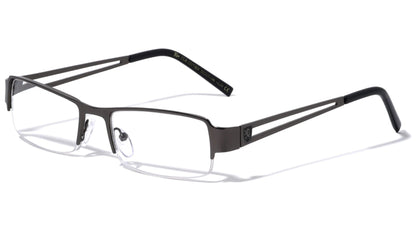 KHAN Semi-Rimless Reading Glasses  rd-1217-kn