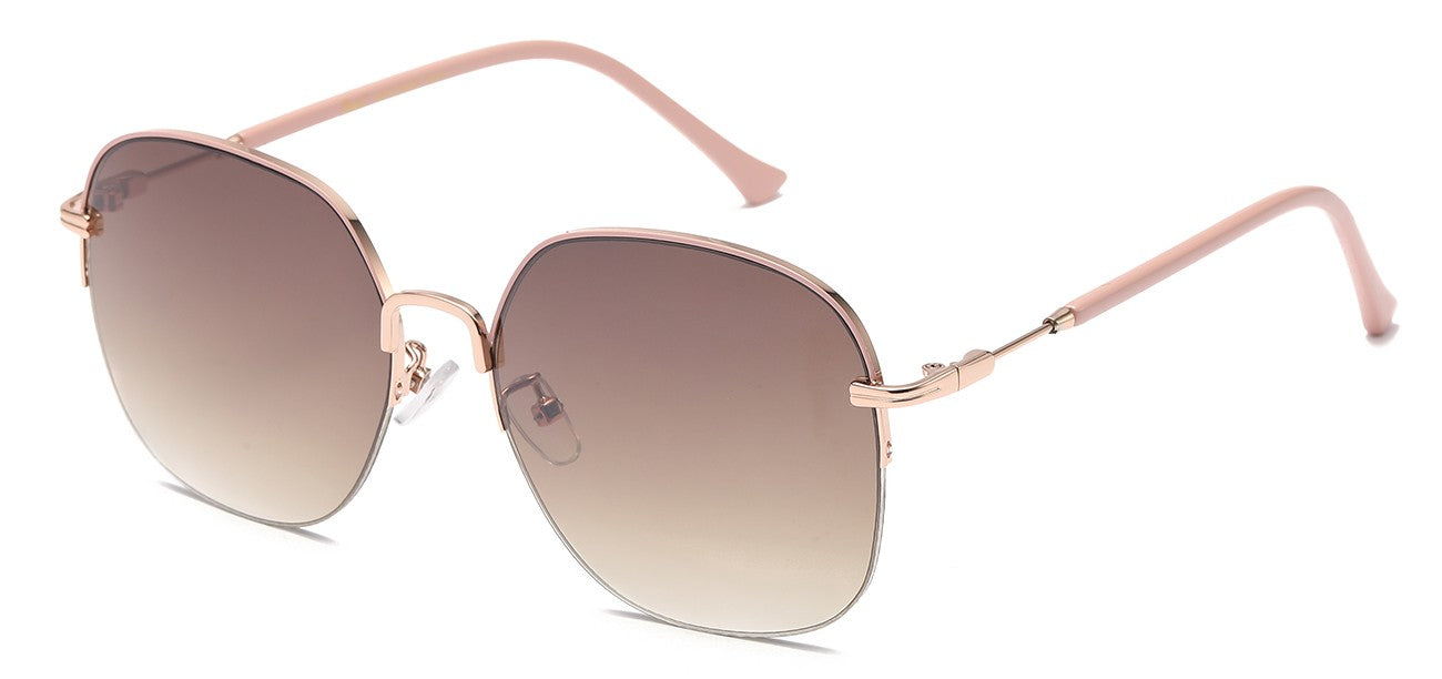 Giselle Metallic Square Sunglasses gsl28257