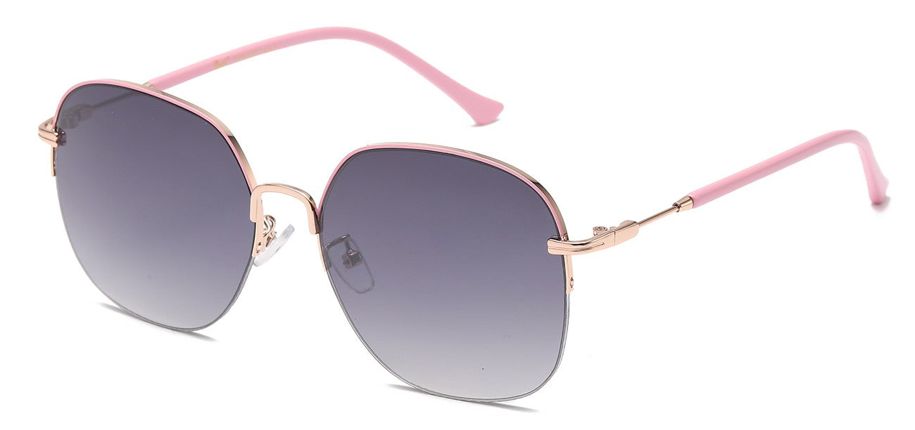 Giselle Metallic Square Sunglasses gsl28257