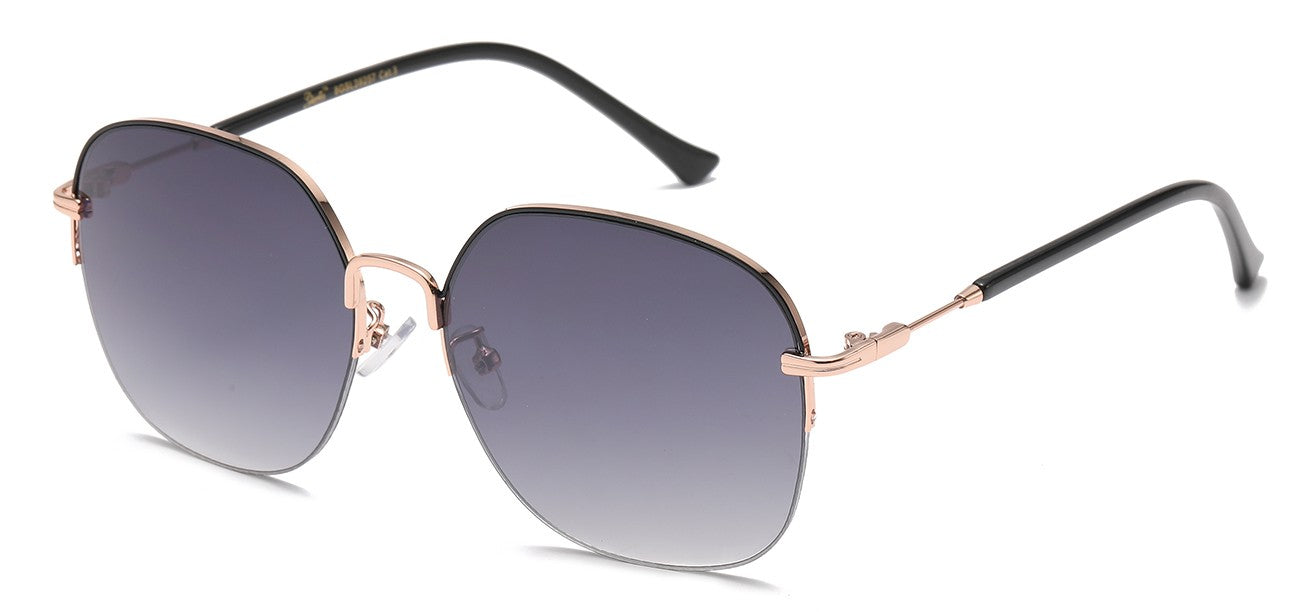 Giselle Metallic Square Sunglasses gsl28257