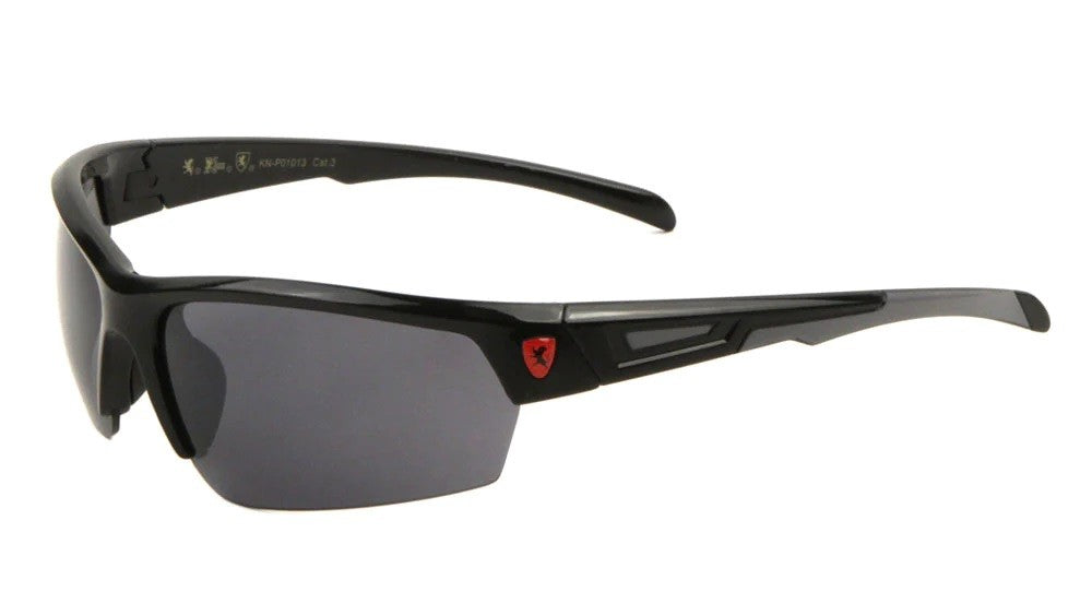 KHAN Semi-Rimless Sports Sunglasses kn-p01013