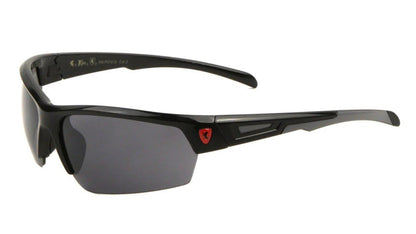 KHAN Semi-Rimless Sports Sunglasses kn-p01013