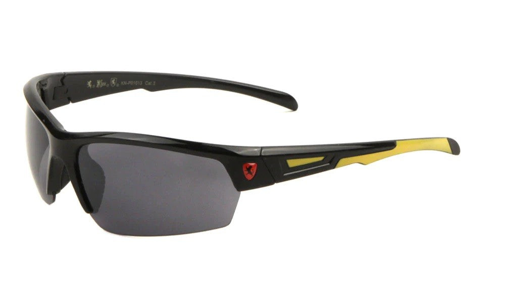 KHAN Semi-Rimless Sports Sunglasses kn-p01013