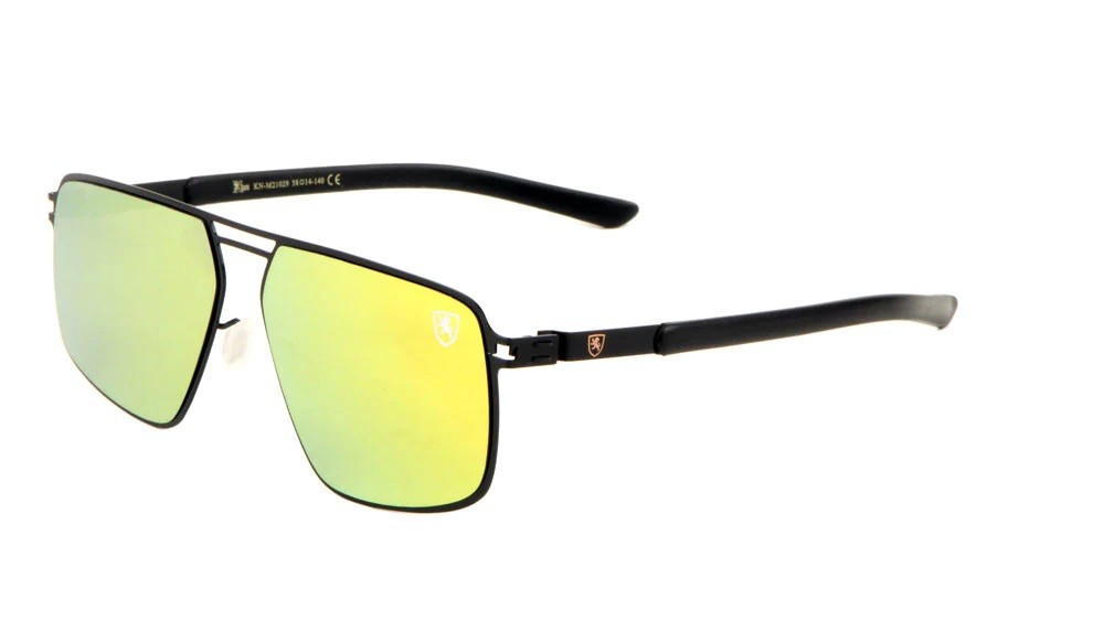 KHAN Flat Top Bridgeless Sunglasses kn-m21029